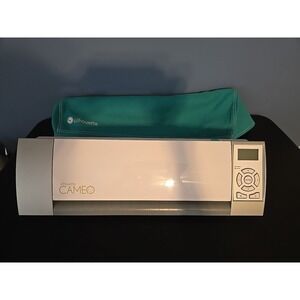 SILHOUTTE CAMEO Vinyl Paper Cutting Machine Touch Screen No Cords With Cover
